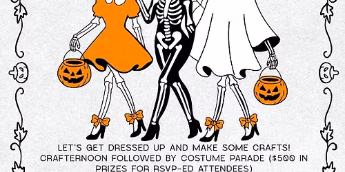 2nd Annual Park Hill Halloween Costume Parade + Crafternoon