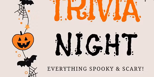 HALLOWEEN Trivia Night!