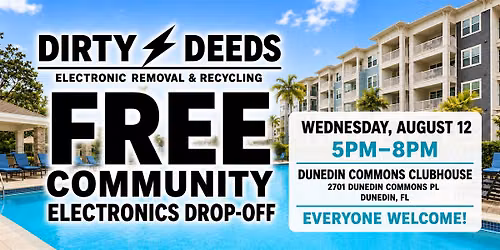 DUNEDIN FREE ELECTRONICS RECYCLING DROP-OFF