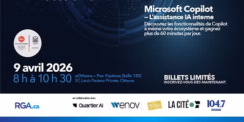 Conf\u00e9rence sur l\u2019IA \u2013 3\u1d49 et derni\u00e8re \u00e9dition