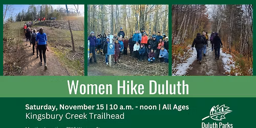 November Women Hike Duluth