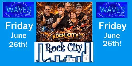 ROCK CITY at Waves Wakefield!