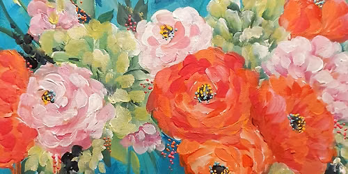 Peony Paint Event at Yalham Hayes Flower Farm TA3 7ED