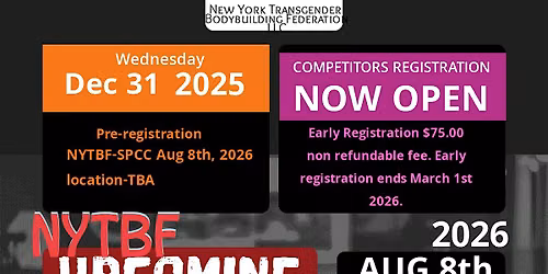 NYTBF-SPCC NEW YORK TRANSGENDER BODYBUILDING FEDERATION LLC.
