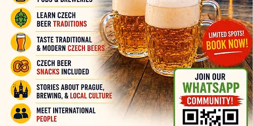 \ud83c\udf7a Friday Czech Beer & Culture Experience \ud83c\udde8\ud83c\uddff