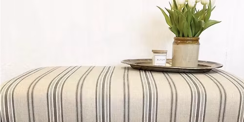 Make a footstool Upholstery Workshop