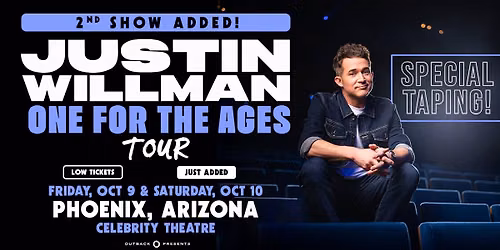 Justin Willman: One For The Ages Special Taping