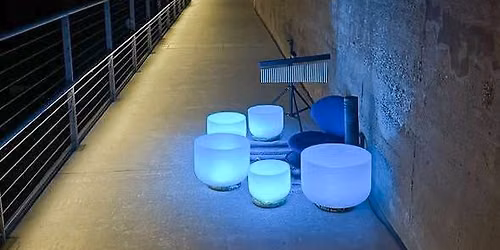 Sound Healing Meditation in the Buffalo Bayou Park Cistern