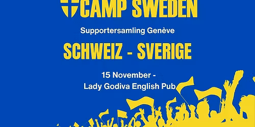 Supportersamling Schweiz-Sverige