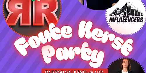 Barron Foute Kerst Party