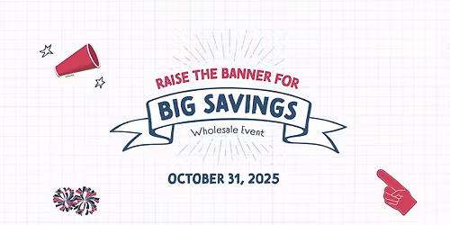 Raise the Banner for Big Savings & Chili Cook-off
