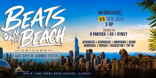 Beats On The Beach: Last Days of Summer | Afrobeats Party
