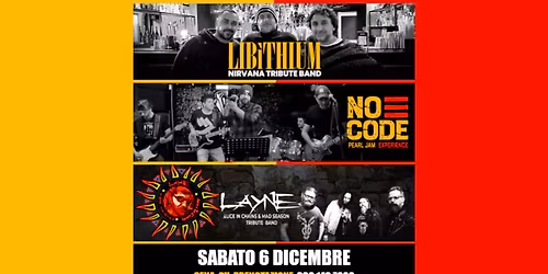 TRIBUTO NIRVANA vs PEARL JAM vs ALICE IN CHAINS ⭐️ The Bank Monza