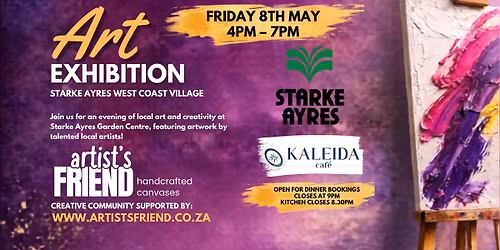 POP-UP ART EXHIBITION AT STARKE AYRES