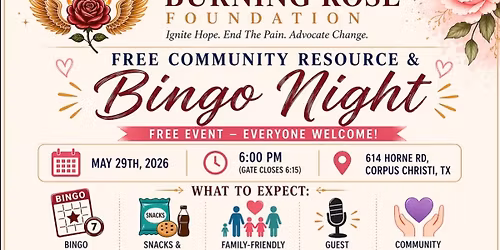 Community Resources, Bingo & Connection Night