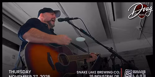 Doug Robb at Snake Lake Brewing Co. - Sylvan Lake, AB