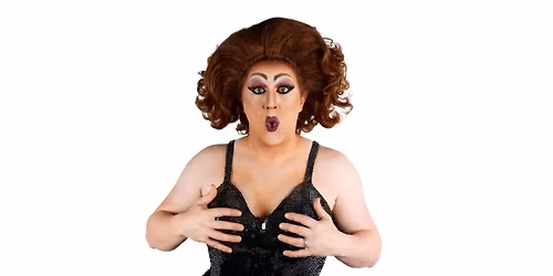 Fanny burns fundraising Drag Bingo (fundraiser for Sapcote Memory Hub)