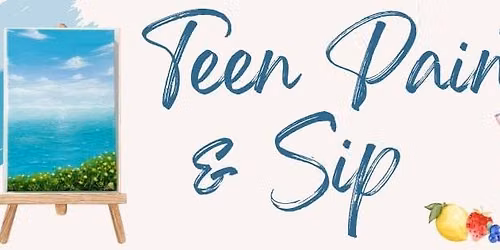 Teen Paint & Sip