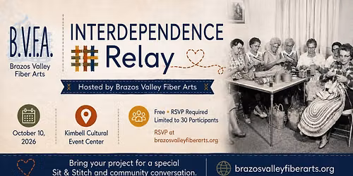 Interdependence Relay Sit-n-Stitch 