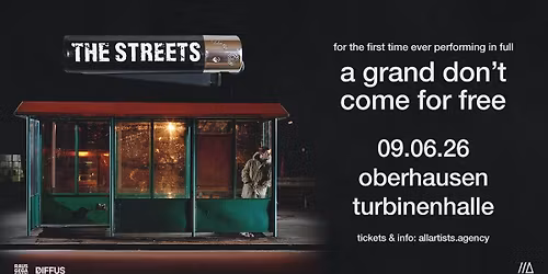 The Streets \/\/\/ A Grand Don't Come for Free Tour 2026 \/\/\/ Oberhausen