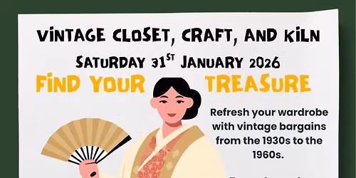 Vintage Closet, Craft, and Kiln