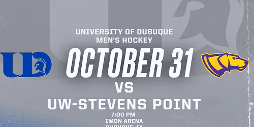 University of Dubuque Men\u2019s Hockey vs. UW-Stevens Point 