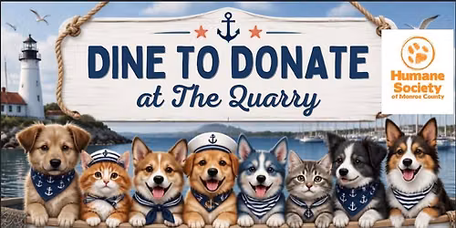 Dine to Donate: Humane Society of Monroe County