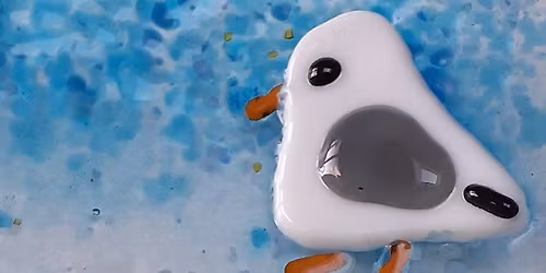 Fused Glass Lightcatcher with Kimoci Glass