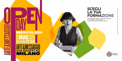 Open Day corsi Arte&Messaggio
