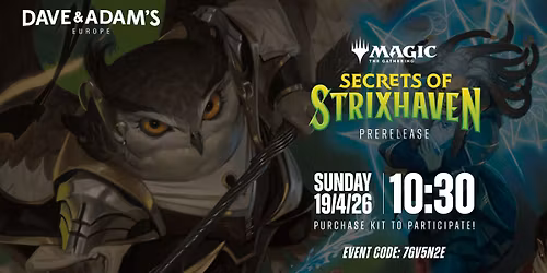 MTG: Secrets of Strixhaven Prerelease Tournament