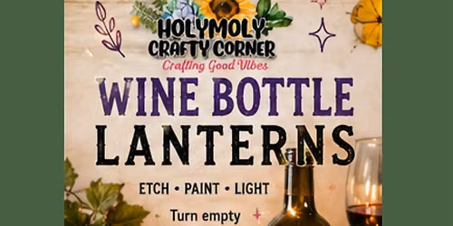 Wine Bottle Lanterns: Frogg