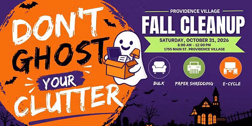 Providence Village Fall Cleanup