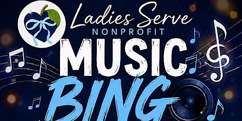 \u2728 MUSIC BINGO FOR A CAUSE! \u2728