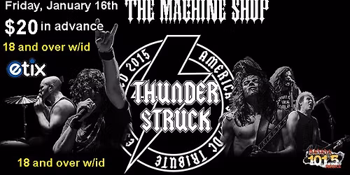 THUNDERSTRUCK at The Machine Shop