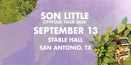 Son Little - CityFolk Tour 2026