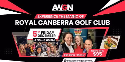 End-of-Year Christmas Celebration at Royal Canberra (ACT)