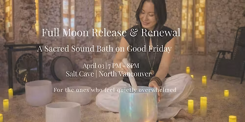 Full Moon Release: Let It Go & Lighten Your Heart