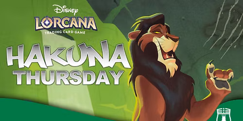 Lorcana TCG: Hakuna Thursdays - June -