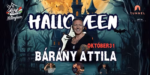 B\u00e1r\u00e1ny Attila @ Halloween Magyar Hazibuli Nottingham