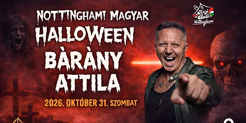 B\u00e1r\u00e1ny Attila @ Halloween Magyar Hazibuli Nottingham