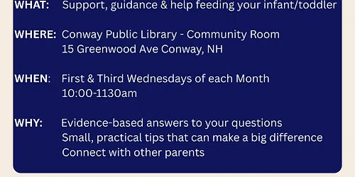 Infant Feeding Support Group