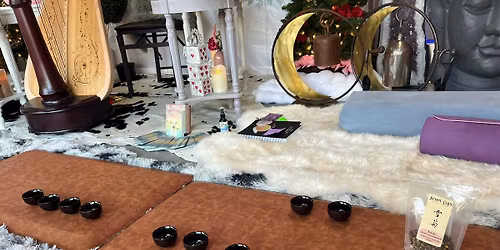 April New Moon Tea Ceremony, Harp Nidra, & Sound Bath