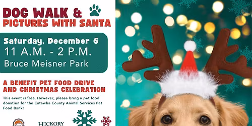 Dog Walk & Pictures with Santa