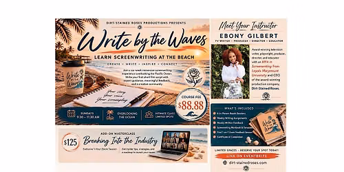 Write by the Waves: Learn Screenwriting at the Beach