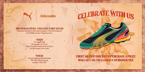AHLUWALIA X PUMA - Exclusive Launch