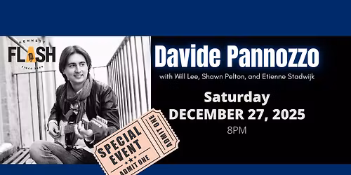 Davide Pannozzo with Will Lee, Shawn Pelton, and Etienne Stadwijk