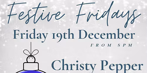 Festive Friday 19th December 