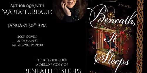 Beneath It Sleeps Q\/A with Maria Tureaud