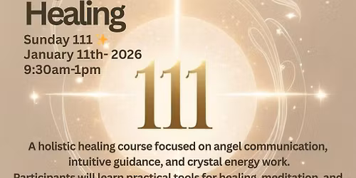 Angel Guidance and Crystal\/Stone Healing Course