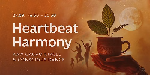 Heartbeat Harmony \u2013 Raw Cacao Circle & Conscious Dance